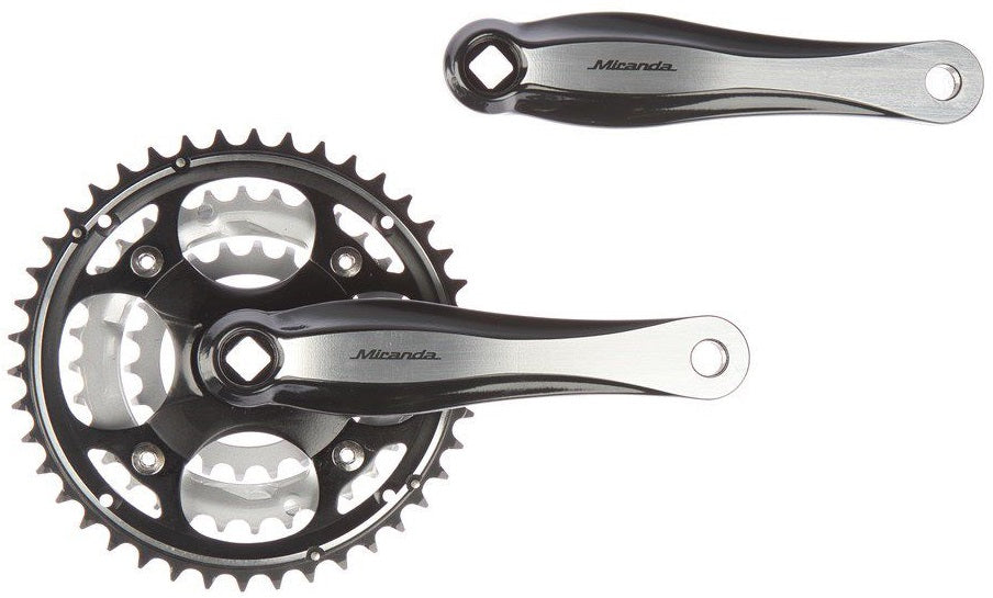 Miranda crankset beta3r plusf 42 32 22 - 8 mm deepened alu cnc