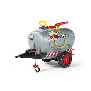 Rolly Toys Rolly tankskibsmølle med pumpe og sprayhoved 30 liter sølv