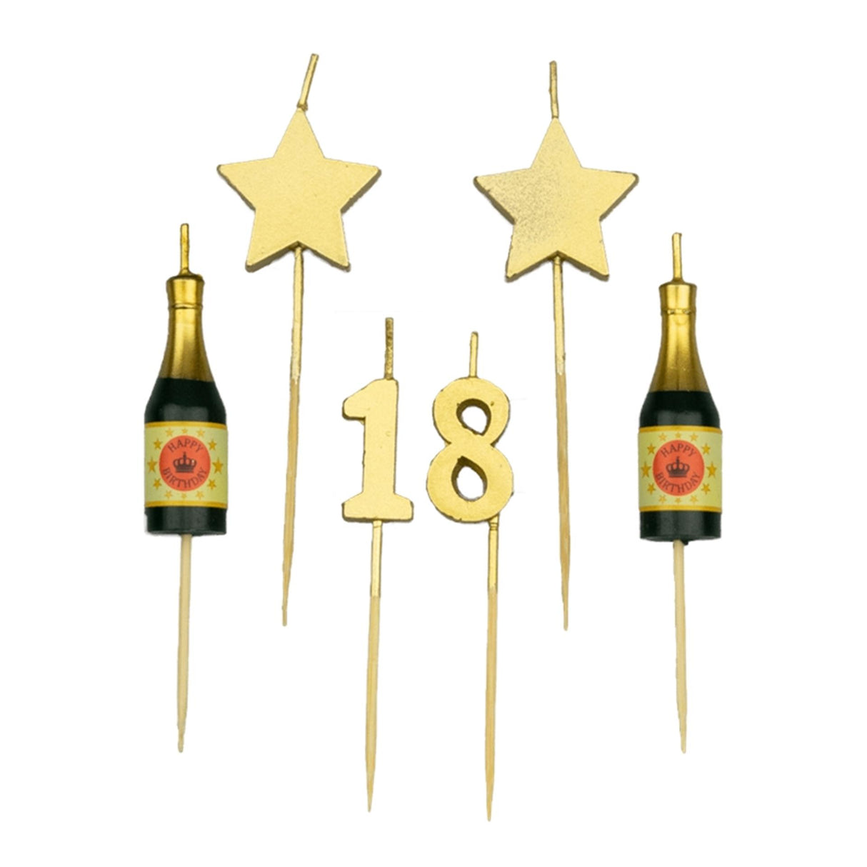 Velas para bolo Paperdreams - 18 anos