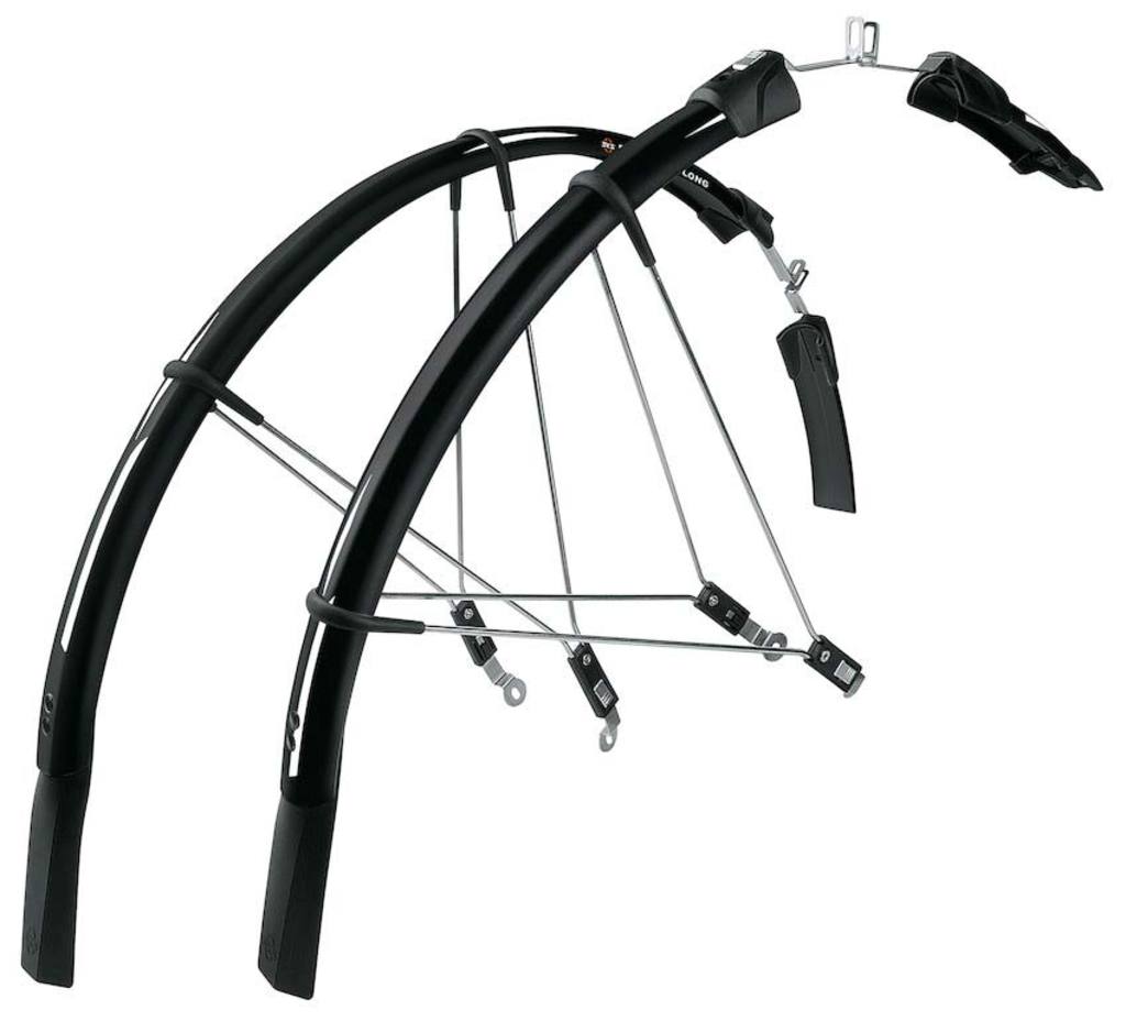 SKS Set Muddy Mudguards 28 Raceblade Long Black 11311