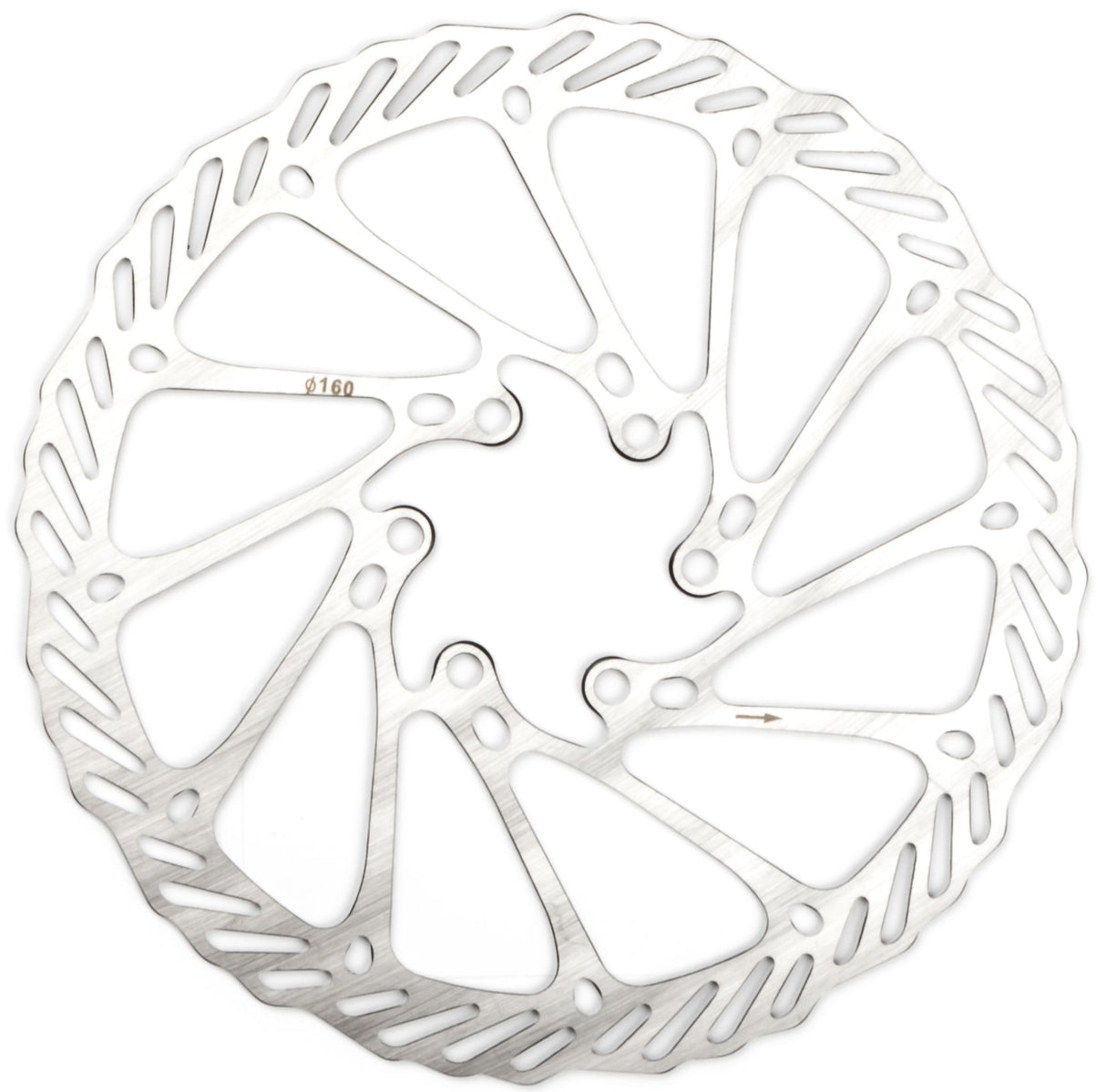 Bromsskiva HP16 rostfritt stål Ø160mm med 6 bromsskivor