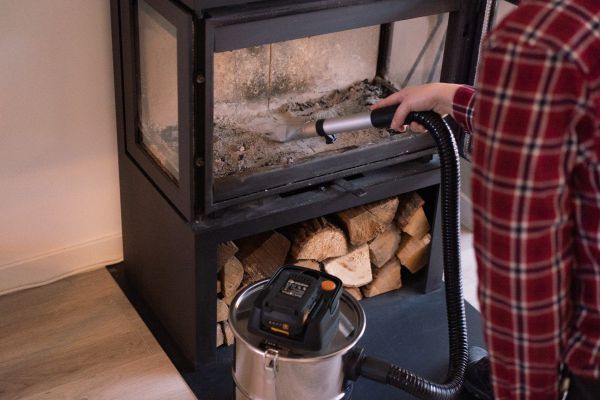 Ac Battery ash vacuum cleaner (Maxxpack 18V).