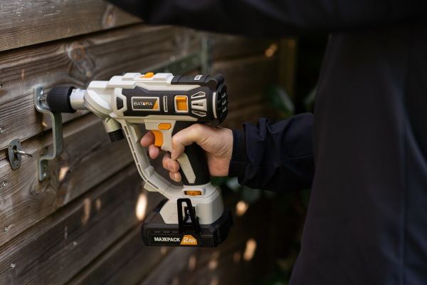 Vrták batérie s dvojitou vŕtačkou AC (Maxxpack 18V).