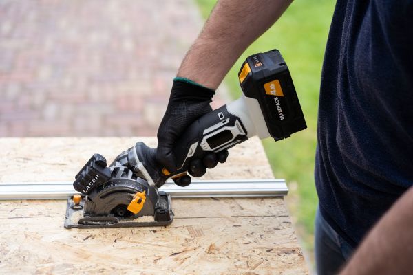 Ac Cordless mini hand circular saw 89mm (Maxxpack 18V).