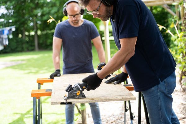 Ac Cordless mini hand circular saw 89mm (Maxxpack 18V).