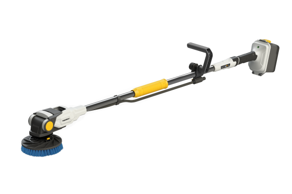 AC Twin Brush Bateria Limpeza de escova de escova (Maxxpack 18V).