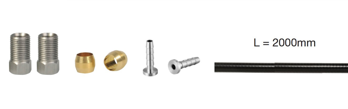 Brake line set replacement for Shimano SM-BH90 -