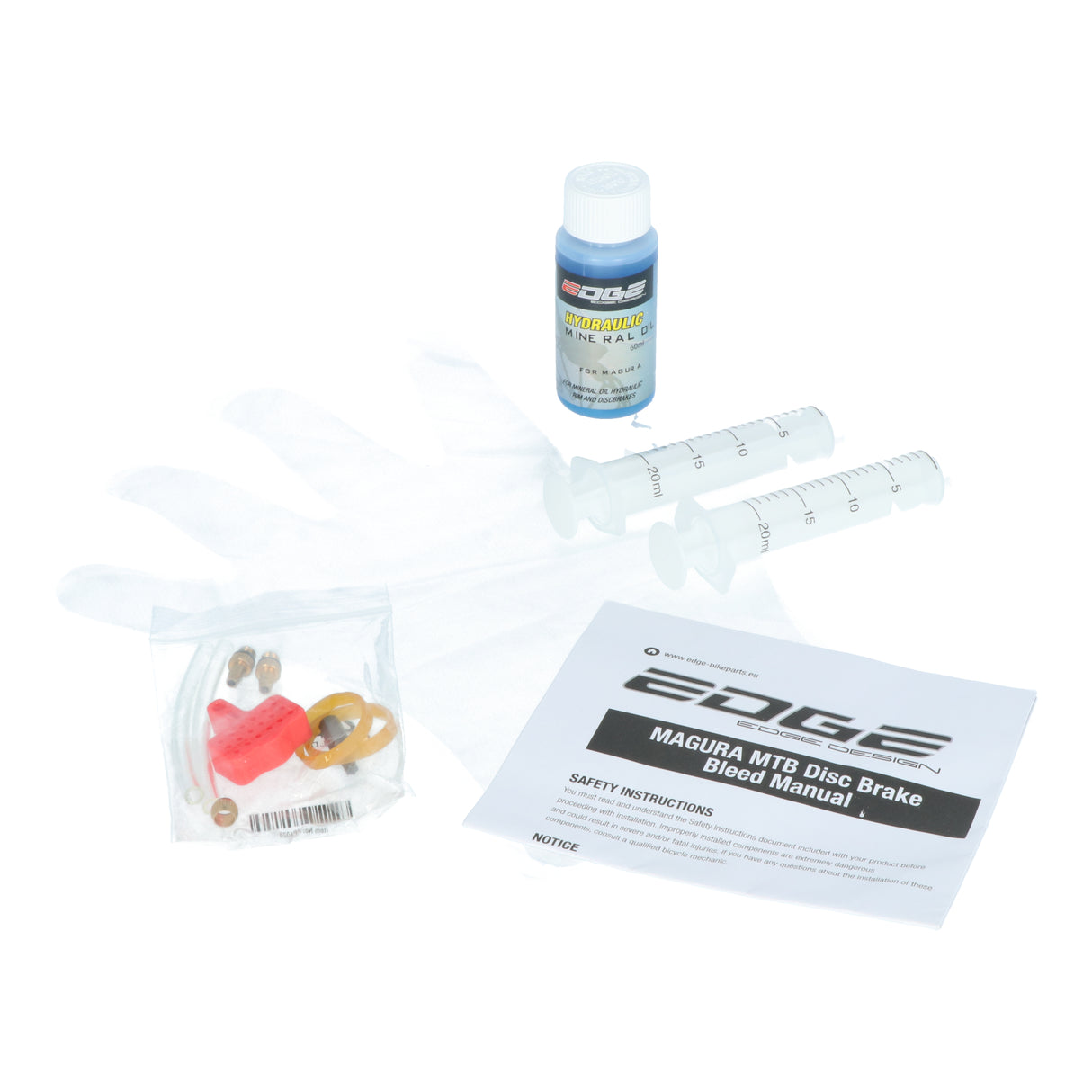 Edge disc brake bleeding kit magura - incl. oil