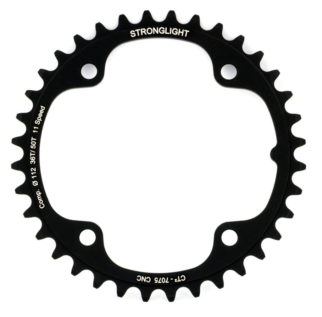 Stronglight chainring ct2 mod. 17 chain ring strongl. ct2 36t inner cer.-tefl.coat.