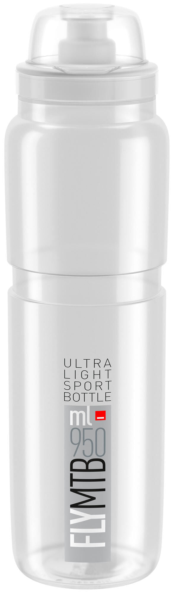 Elite bottle fly mtb mod. 20 bottle fly mtb 950ml clear gray