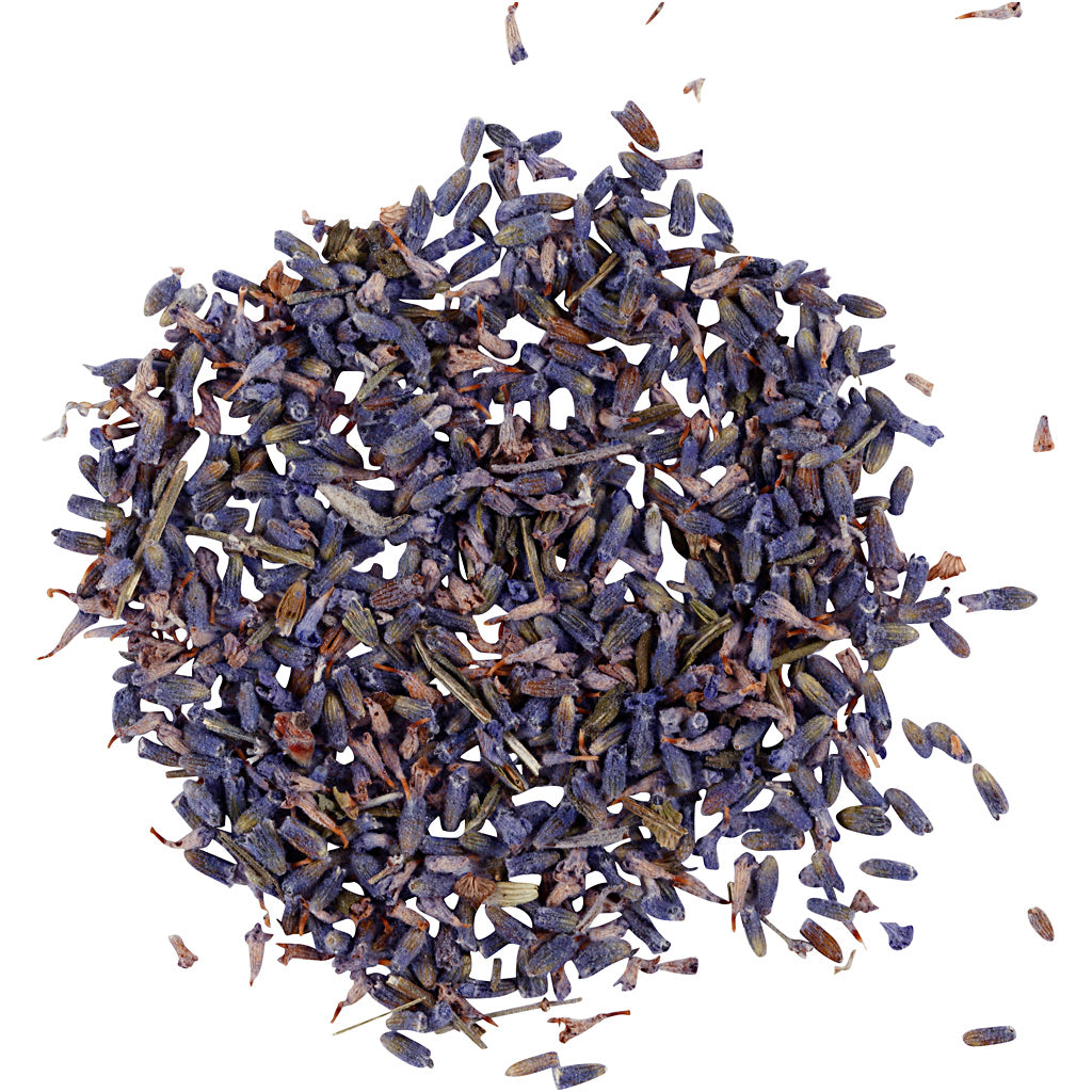 Creativ company dried flowers, lavender, approx. 15 gr, 15 gr, lavender blue, 1 box