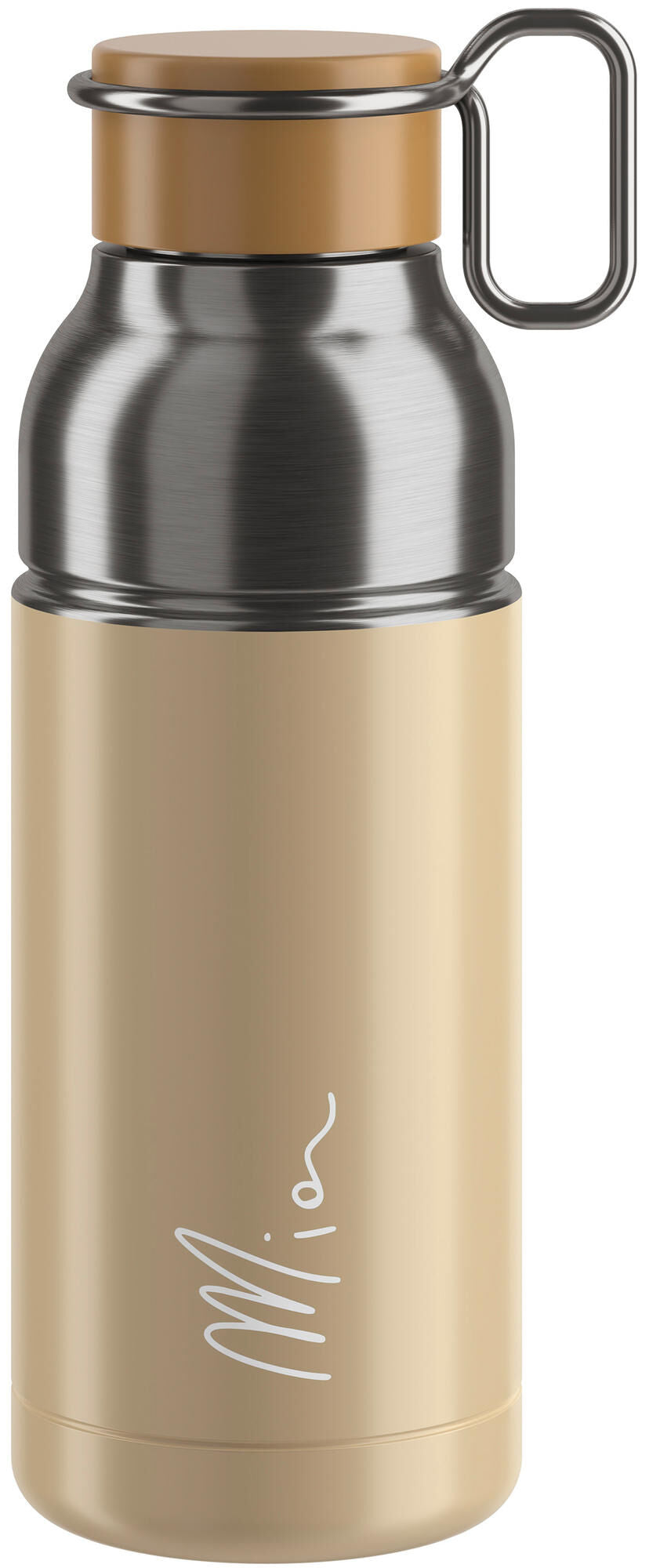 Elite bidon mia inox bottle mia inox 650ml beige siilver