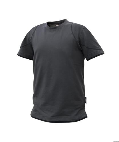 Dassy t-shirt kinetic grijs zwart s