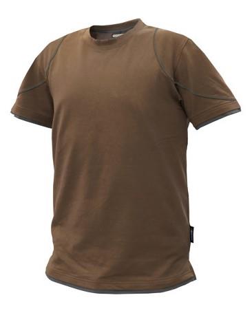 Dassy t-shirt kinetic bruin grijs xs