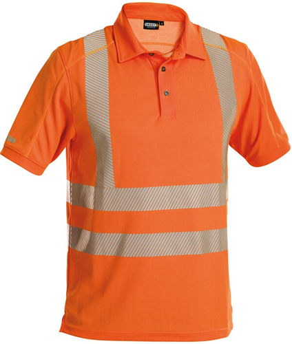 Dassy hogezichtbaarheid polo brandon oranje xxl