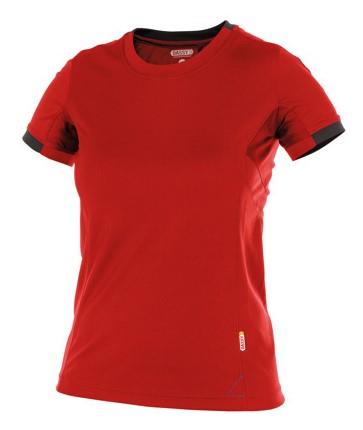 Dassy t-shirt nexus women rood zwart s
