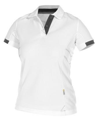 Dassy polo traxion women wit grijs xxl