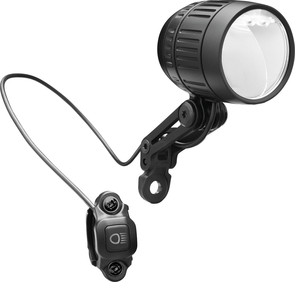 Koplamp Busch und Müller Lumotec IQ-XM High Beam voor e-bike - 120 170 Lux - zwart