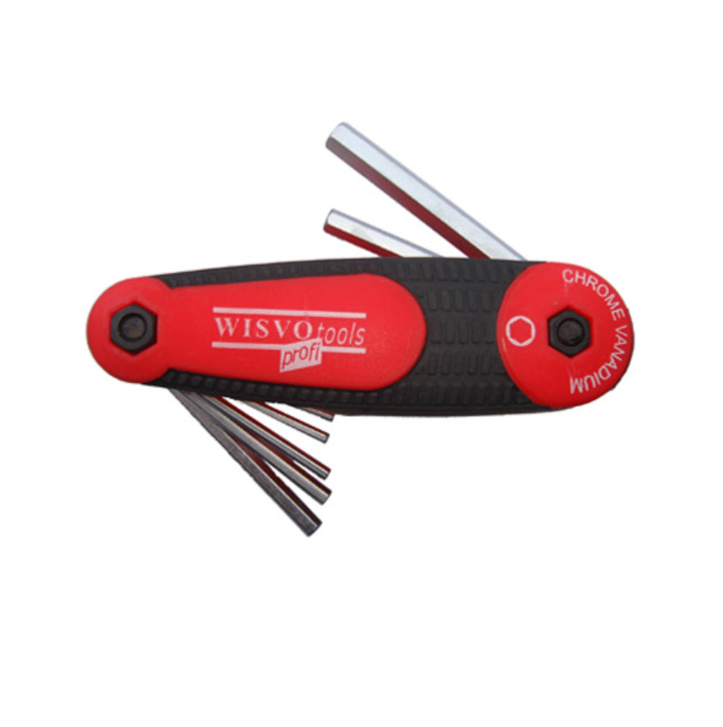 Wisvo grs pocket model allen set 2-8mm 7 pcs