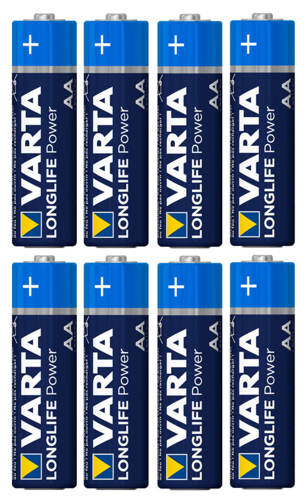 Varta batt va longlife power lr6 aa penlite krt a 8