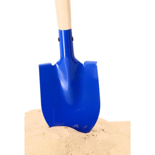 Metal shovel with point 77 cm assorted