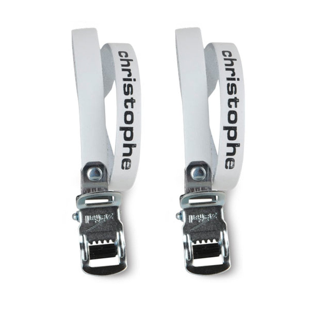 Zefal toe clip strap zef christophe 516 leather wi set