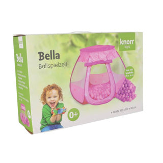 Speeltent met 100 ballen roze