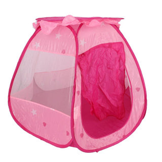 Speeltent met 100 ballen roze