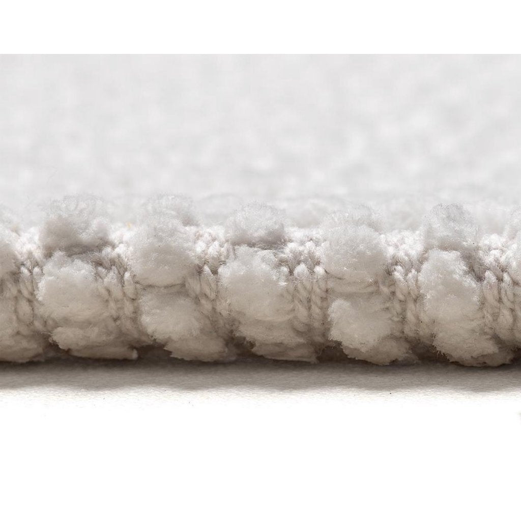 Wicotex classic braid bidet mat 50x60 cm white