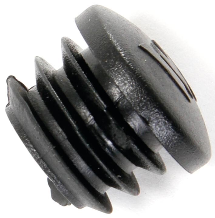 Ergotec handlebar cap handlebar plug plastic piece black