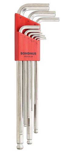 Bondhus haakse inbussleutelset blx9m 1.5-10mm