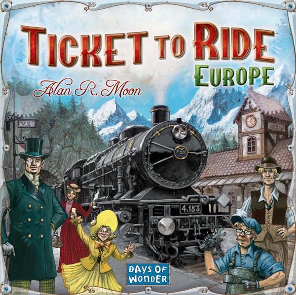 Asmodee ticket to ride - europe days of wonder - bordspel