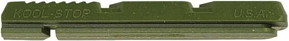 Kool-stop kool stop brzdová botka v2 br.shoe kool st.supra 2 zelené keramické ráfky