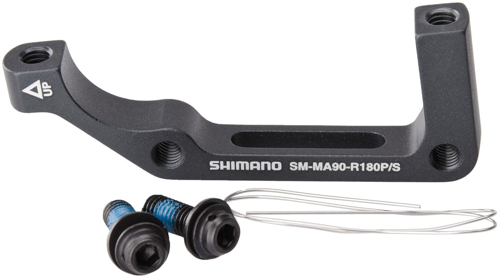 Shimano disc brake adapter disc br.adapter shim. pm is 180mm rear