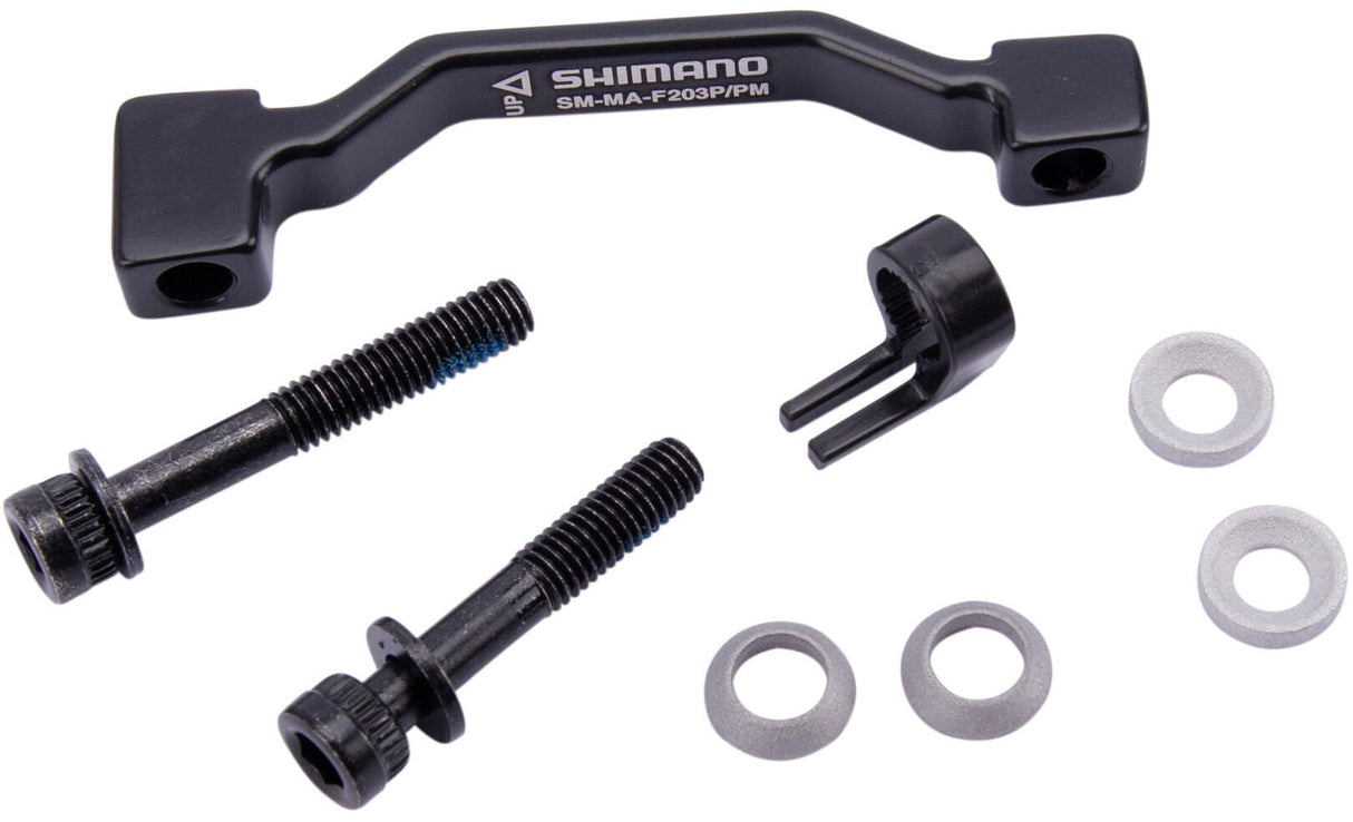 Shimano Disc Brake Adapter from PM caliper to PM fork frame