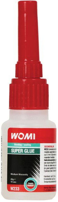 Womi Secondelijm transparant 20ml