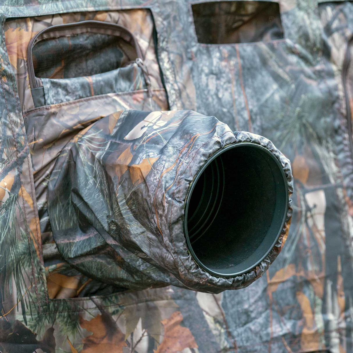 Buteo Photo Gear Snoot Lens Cover Light Brown för skydd