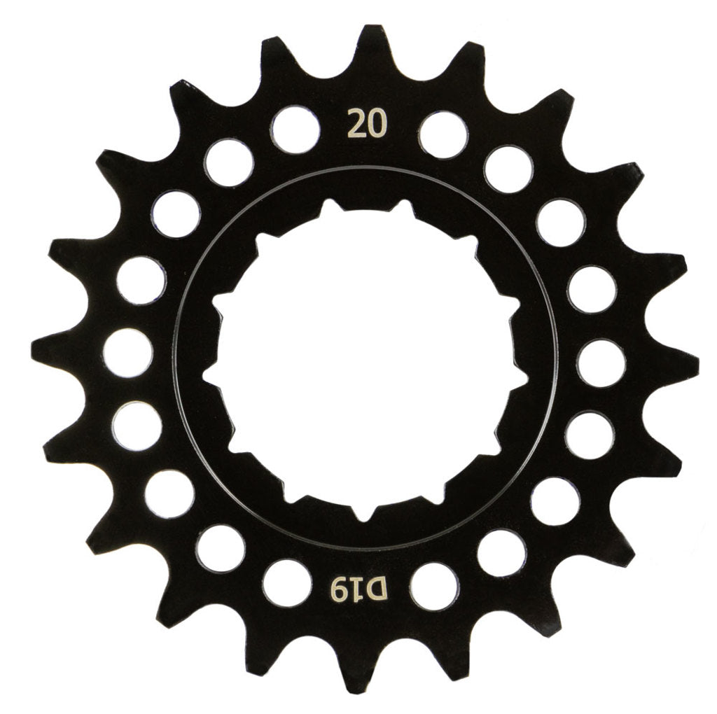 KMC Gear Rohloff Wide 20t trasero negro