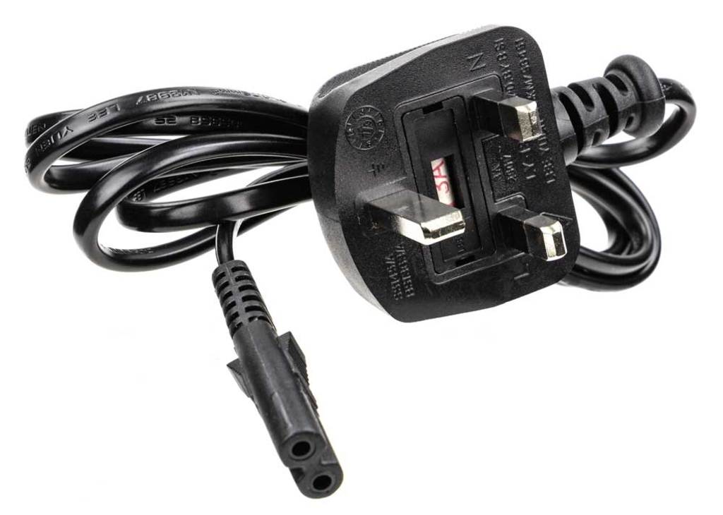 Bosch ebp mains cable 230v charger uk black