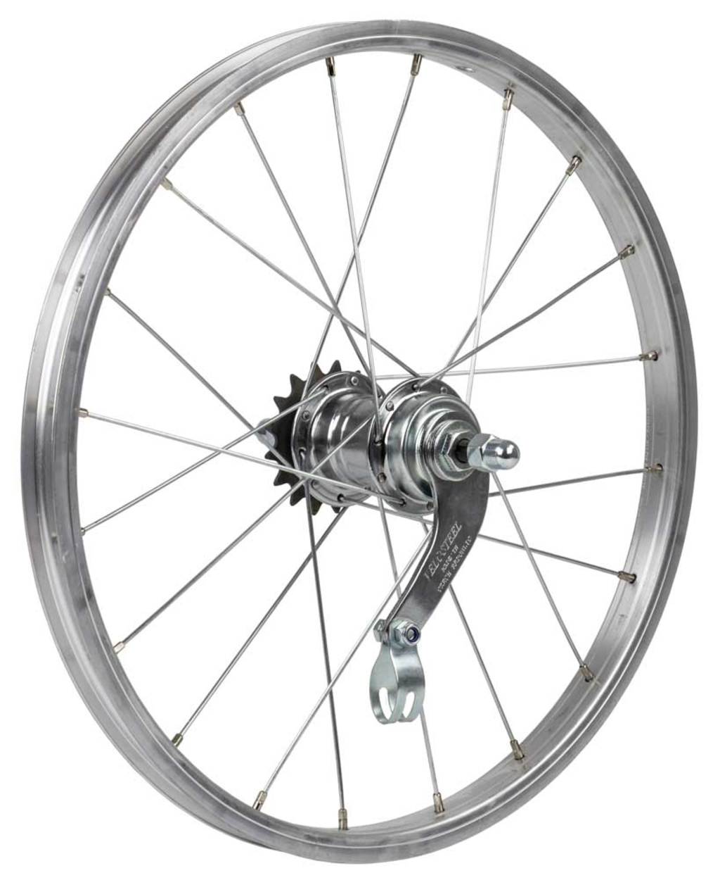 Unbranded rear wheel 18