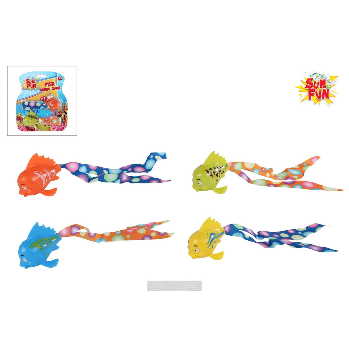 Sun Fun Diving Game Fishing, 2 Stk.