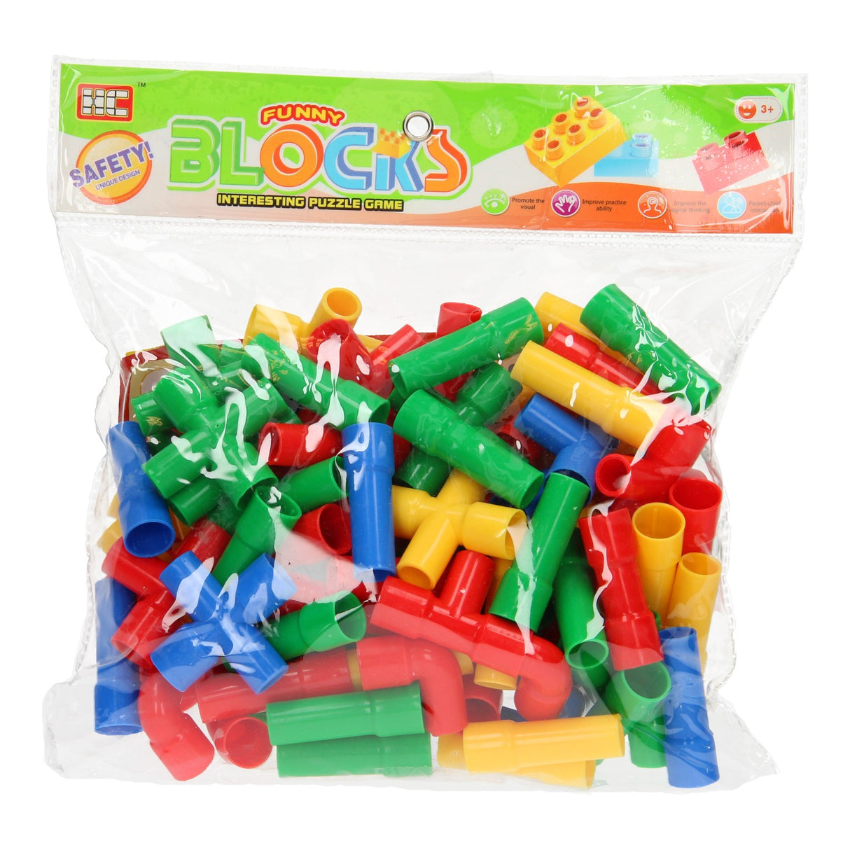 Tubi da costruzione grandi, 95 pz