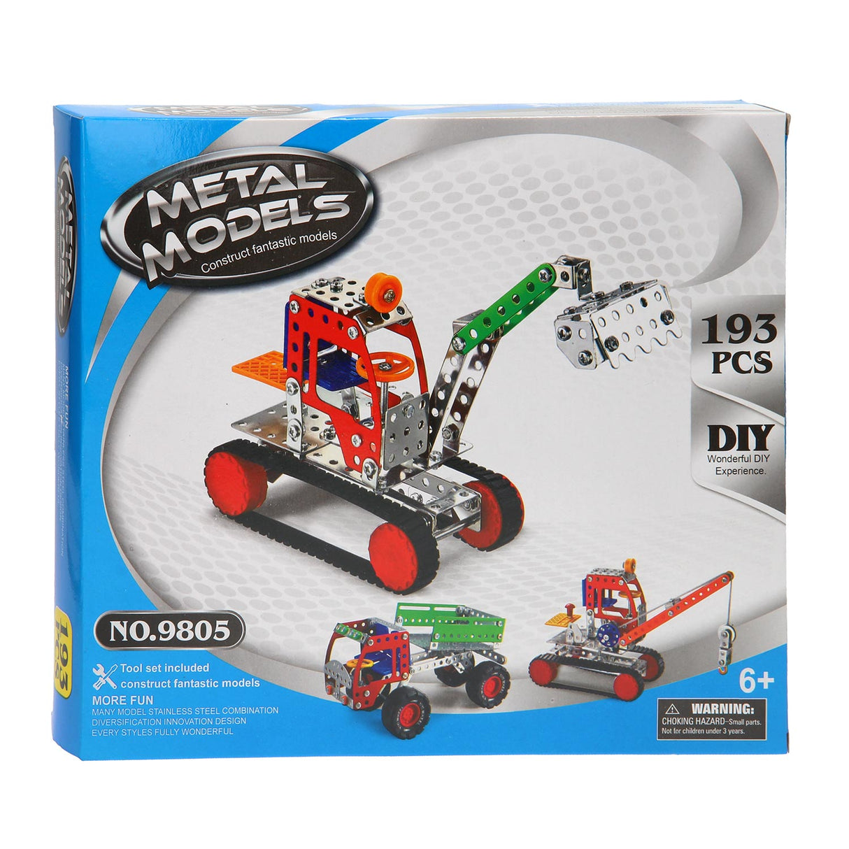 Excavator construction set, 193 pcs.
