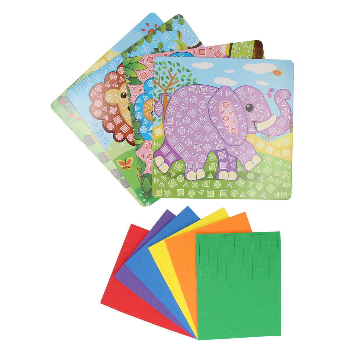 Mosaic Craft Zoo Animals