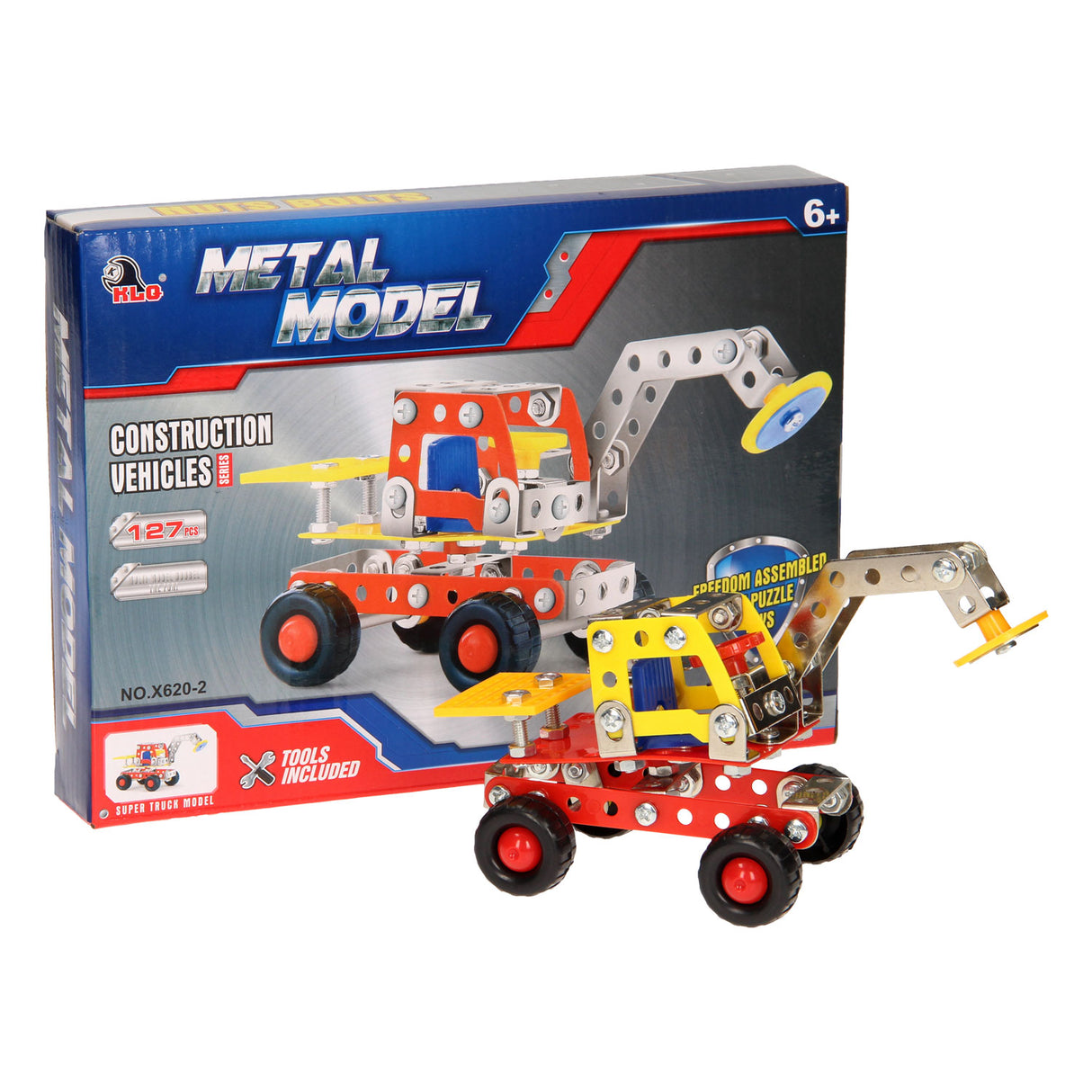 Kotró építőkészlet, 127 db.