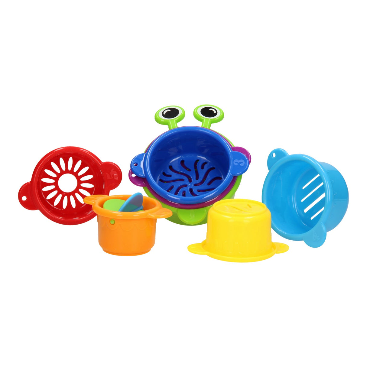 Stacking Cups Caterpillar Deluxe 7dlg.