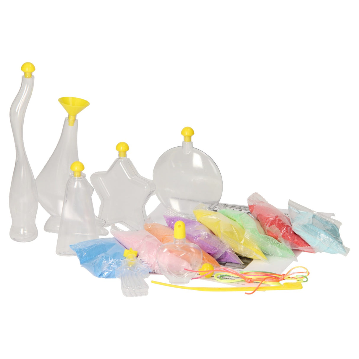 Zandkunst leuchten im dunklen xxl, 20dlg.