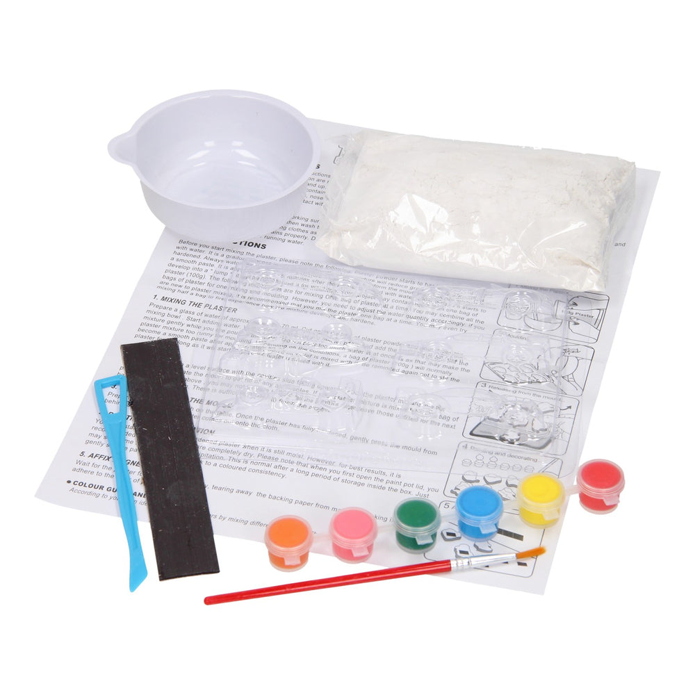 Plaster casting magnets - cars