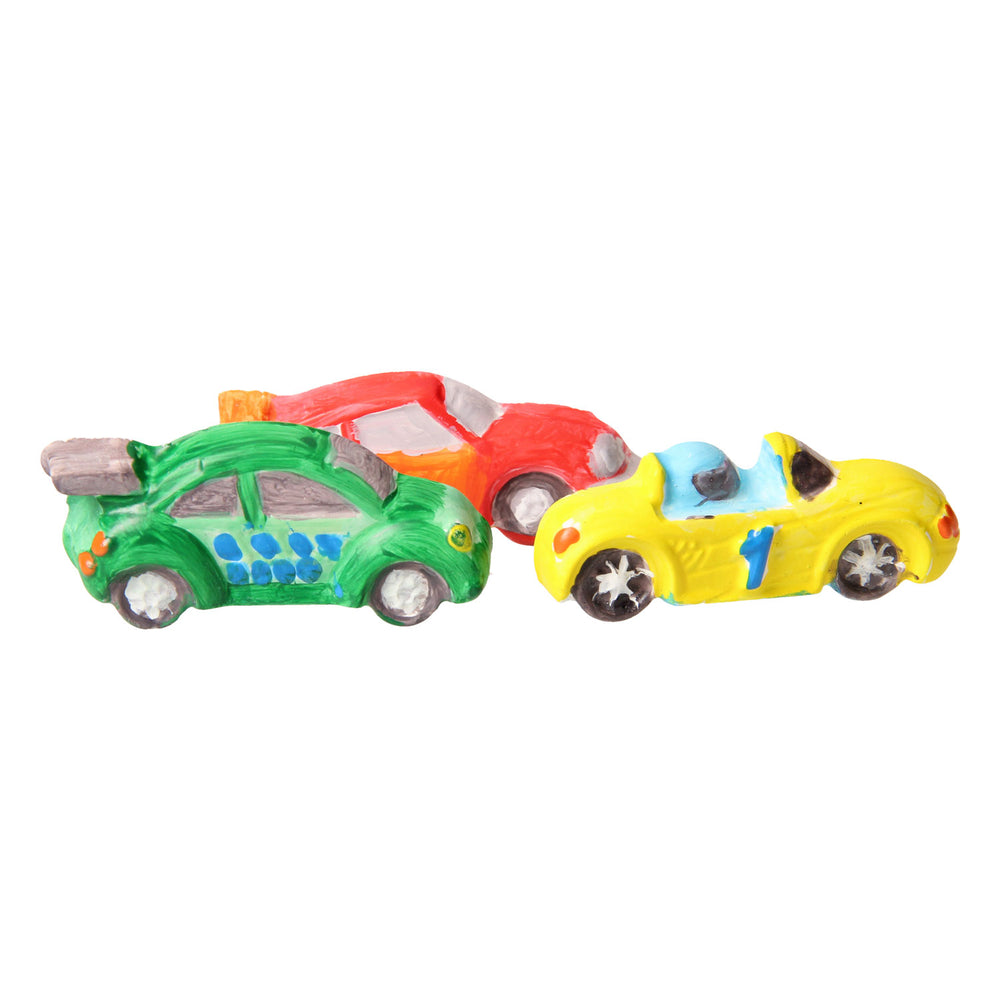 Plaster casting magnets - cars