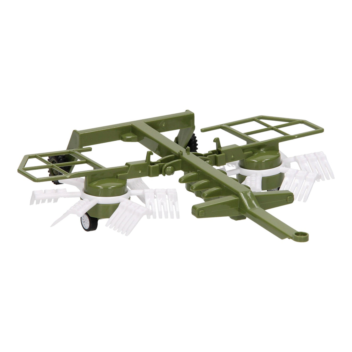 Ciągnik z przetrząsaczem siana 1:32